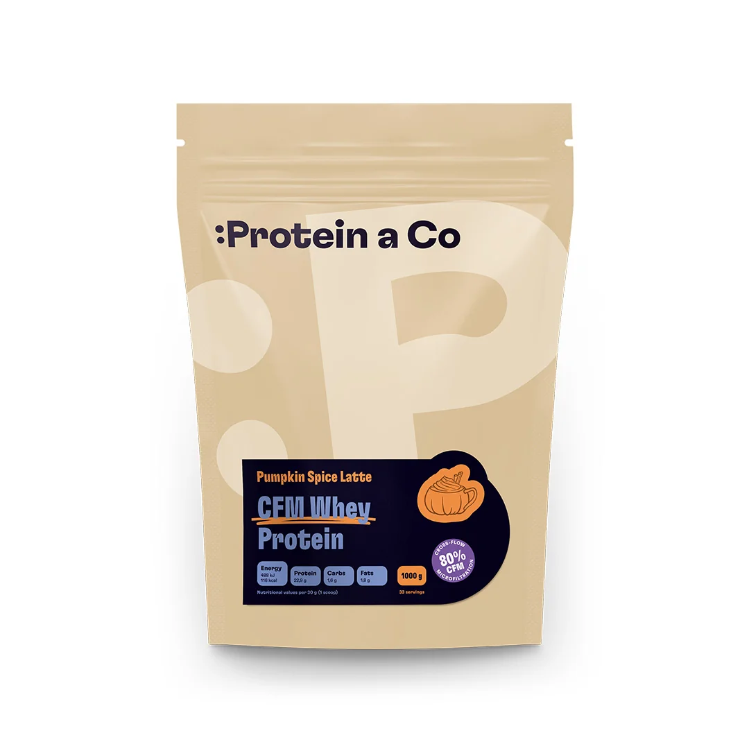 Protein a Co Protein CFM whey 80 1 kg Pumpkin spice latte