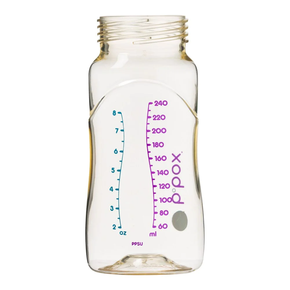 B.BOX Antikoliková kojenecká láhev 240 ml - zelená