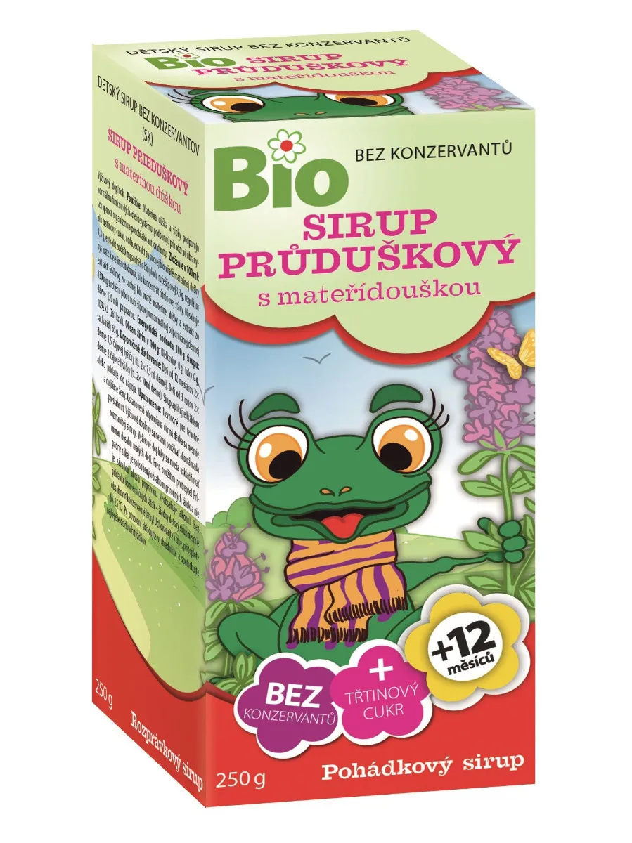 Pohádkový sirup BIO Průduškový 250 g