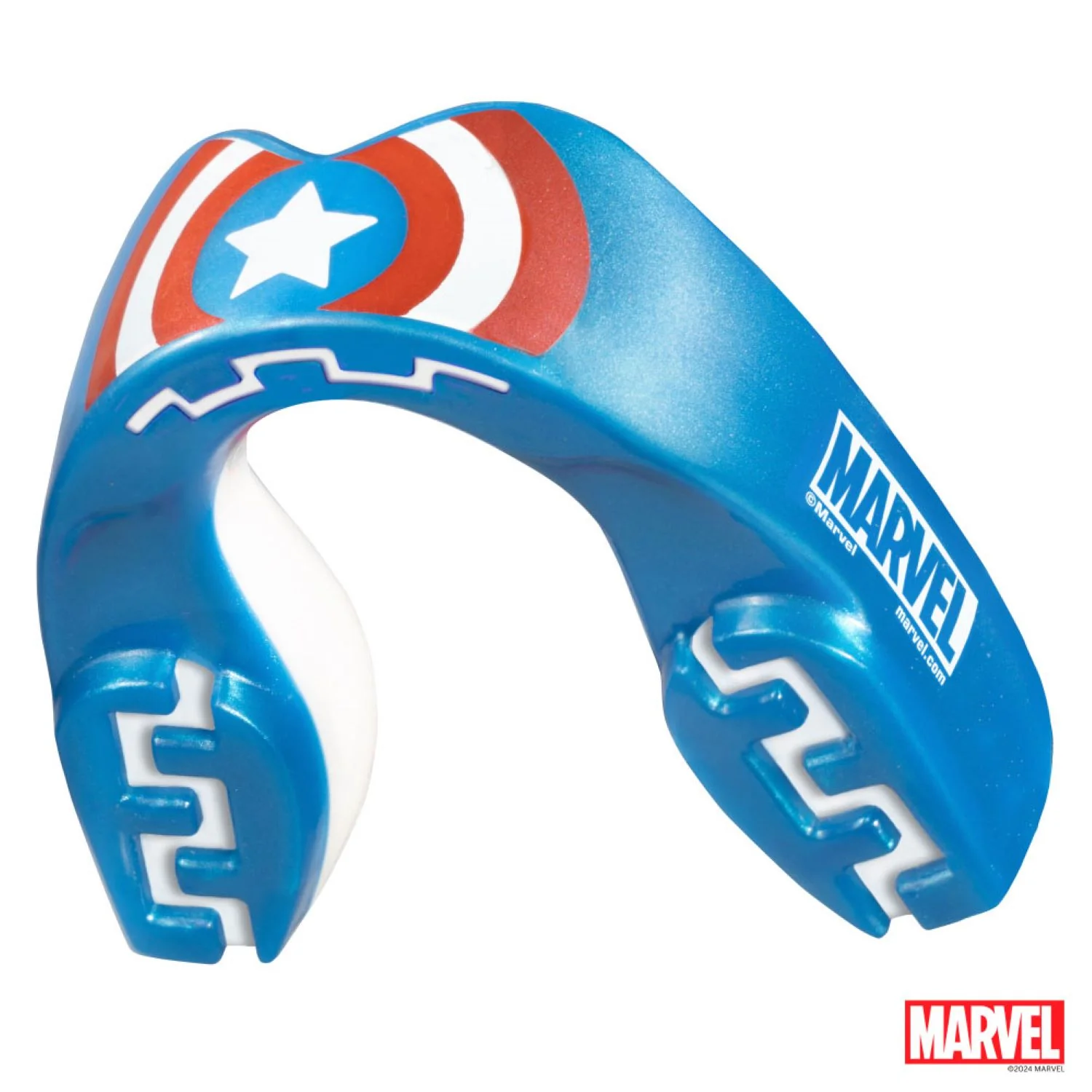 SAFEJAWZ Chránič zubů Captain America, Velikost: Junior