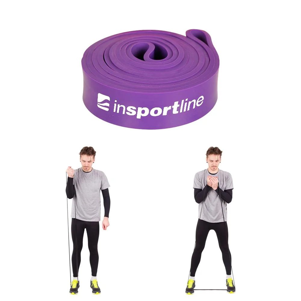 inSPORTline Posilovací guma Hangy Medium 204x3,2 cm / 18 kg