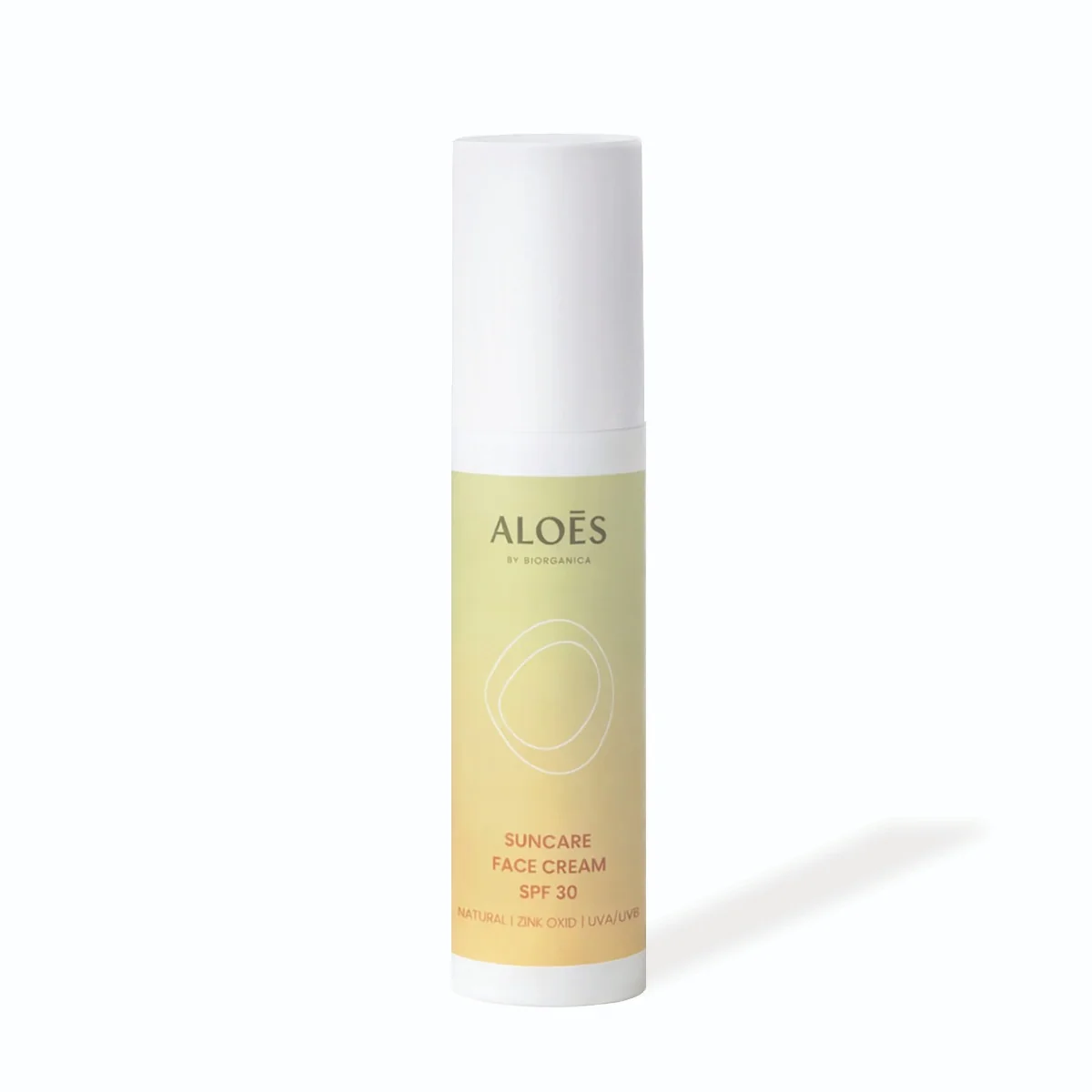 Aloés by Biorganica přírodní opalovací krém na obličej SPF30 50 ml