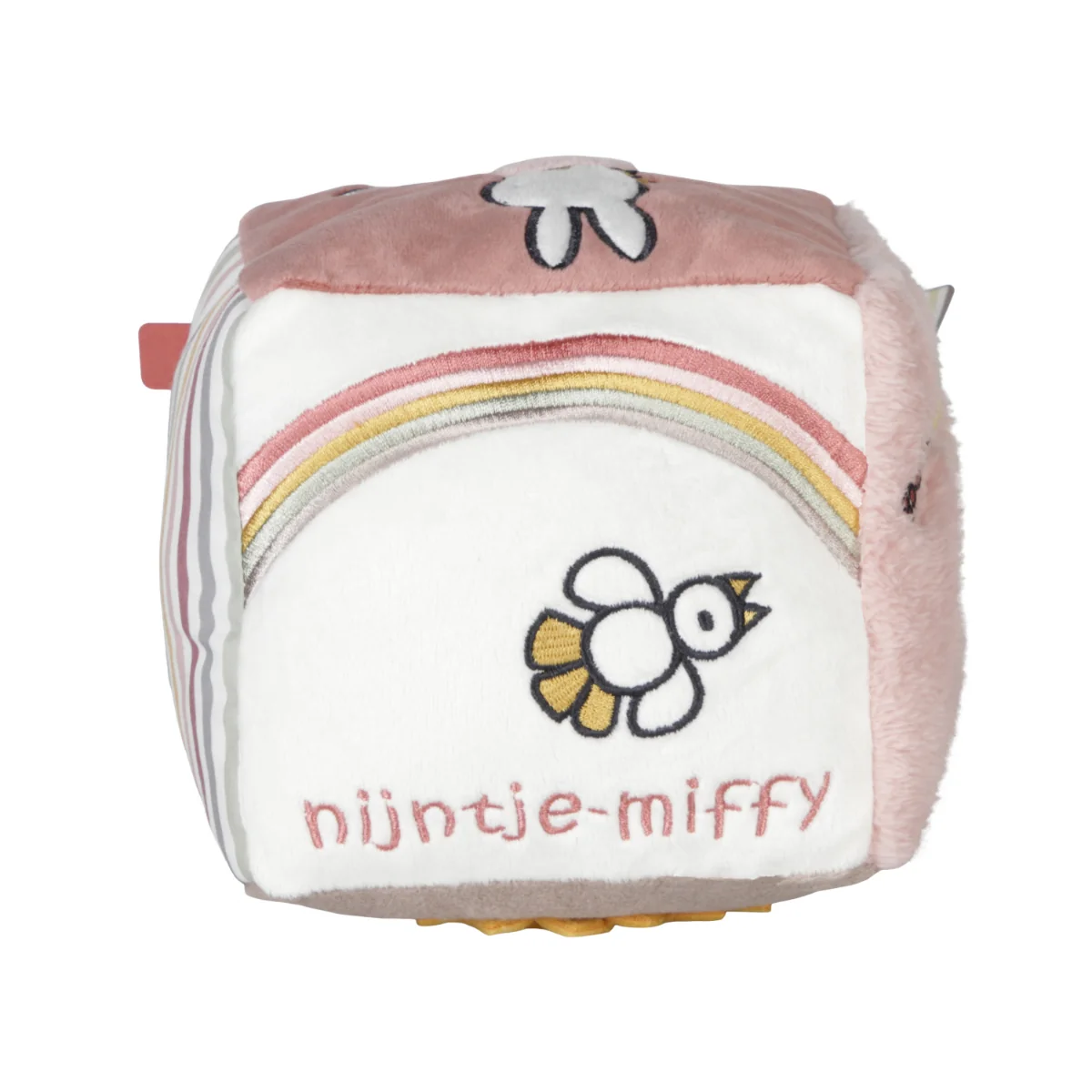 Little Dutch Kostka králíček Miffy Fluffy Pink