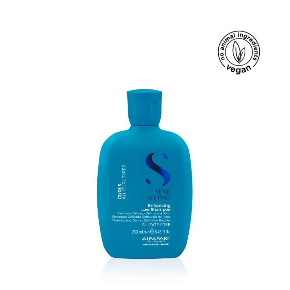 Alfaparf Milano Semi di Lino Curls Enhancing Low Shampoo jemný šampon 250 ml