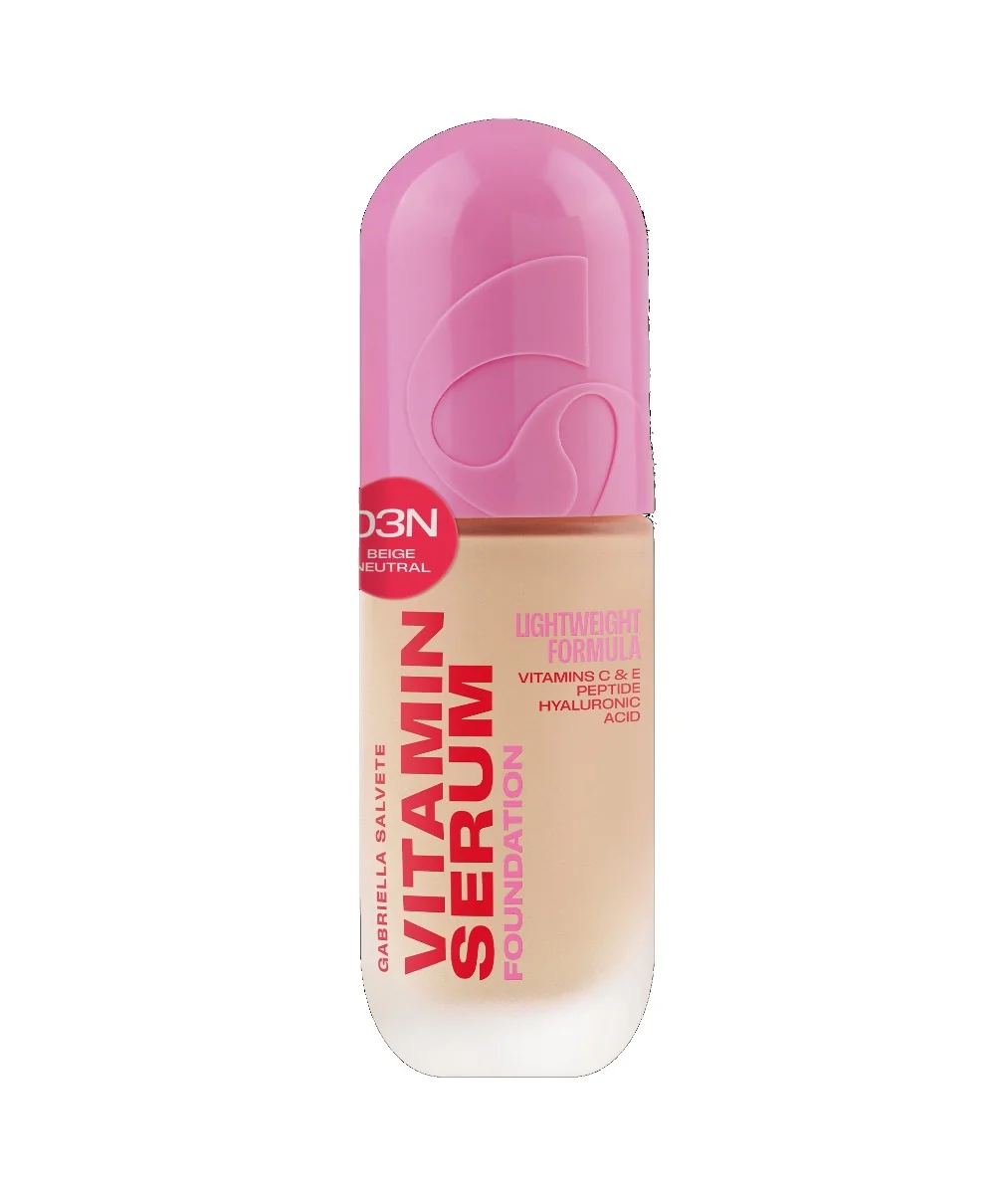 Gabriella Salvete Vitamin Serum Foundation 03N Beige Neutral 30 ml