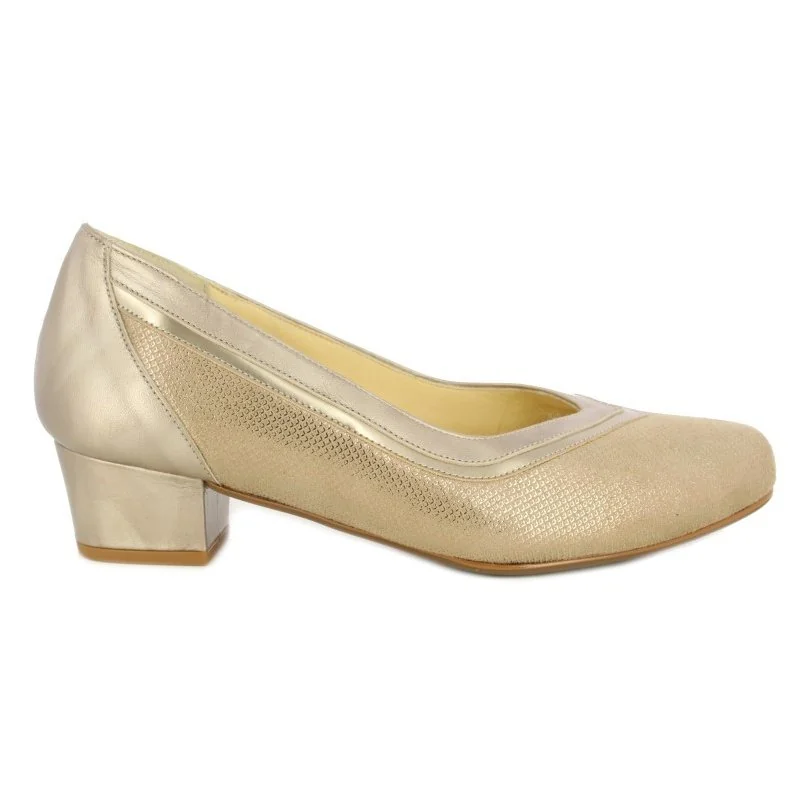 Doctor Cutillas Dámské luxusní lodičky zlatavá 81196, velikost: 38