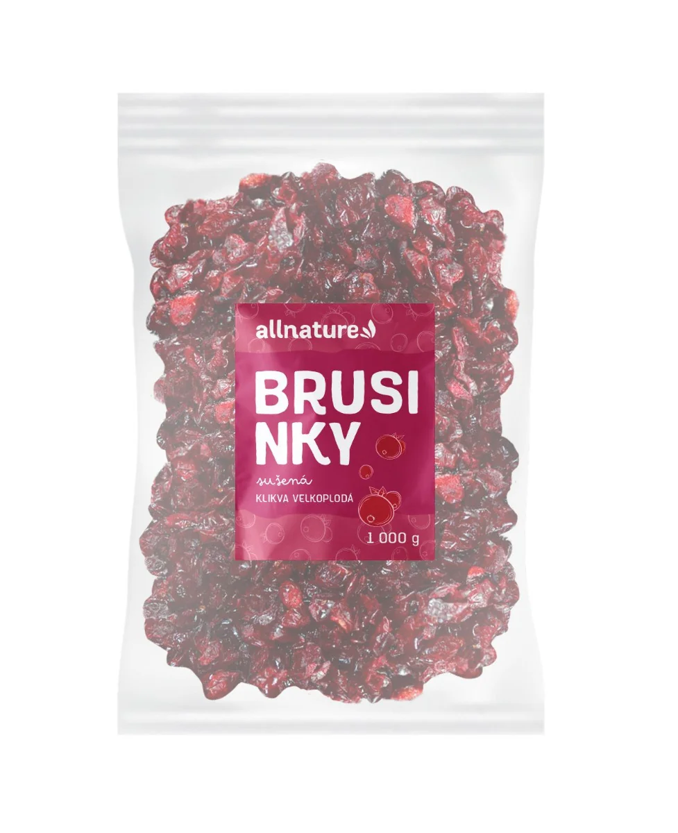 Allnature Brusinky sušené 1000 g