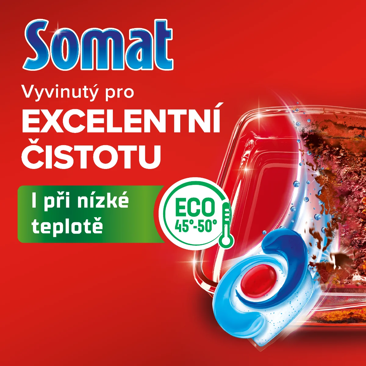 Somat Tablety do myčky Excellence 4v1 75 ks