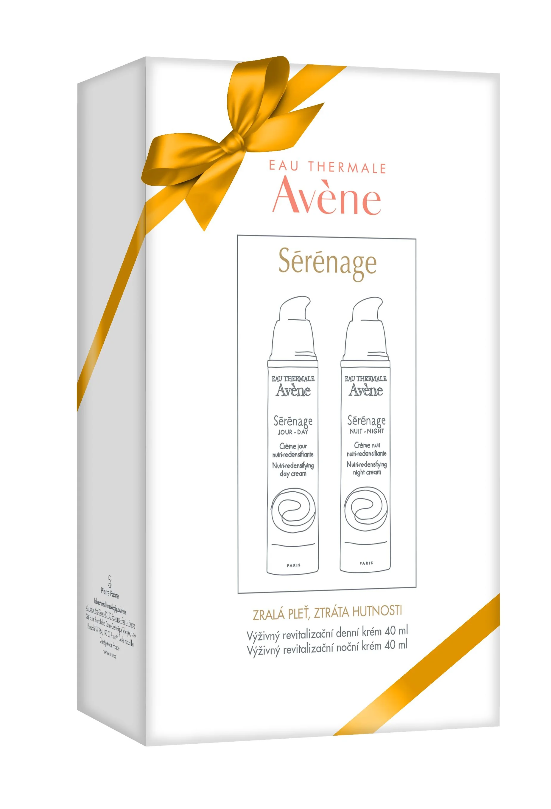 AVENE Xmass Serénage Vánoční balíček pro zralou pleť