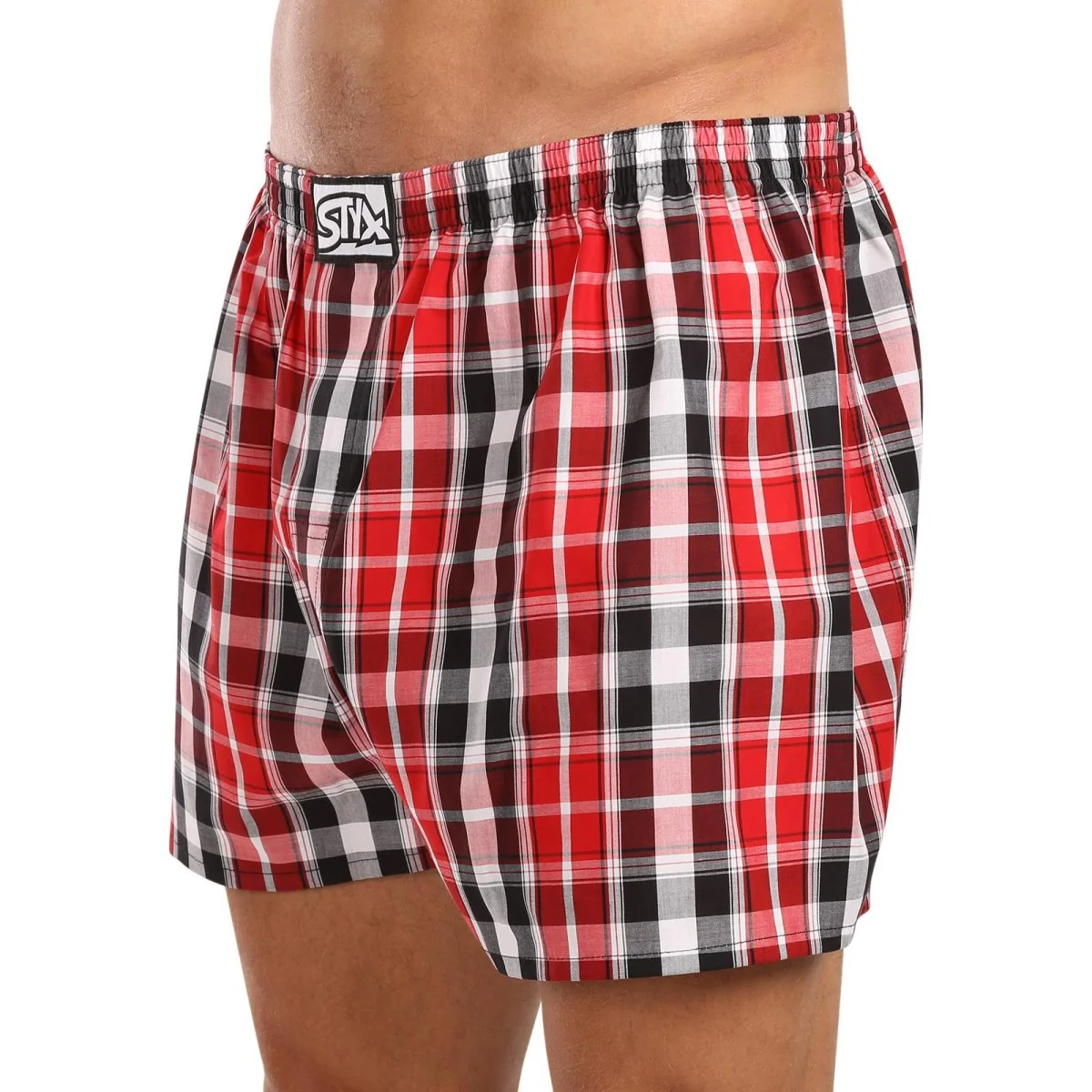 Styx Pánské trenky klasická guma nadrozměr vícebarevné (E1035) 4XL