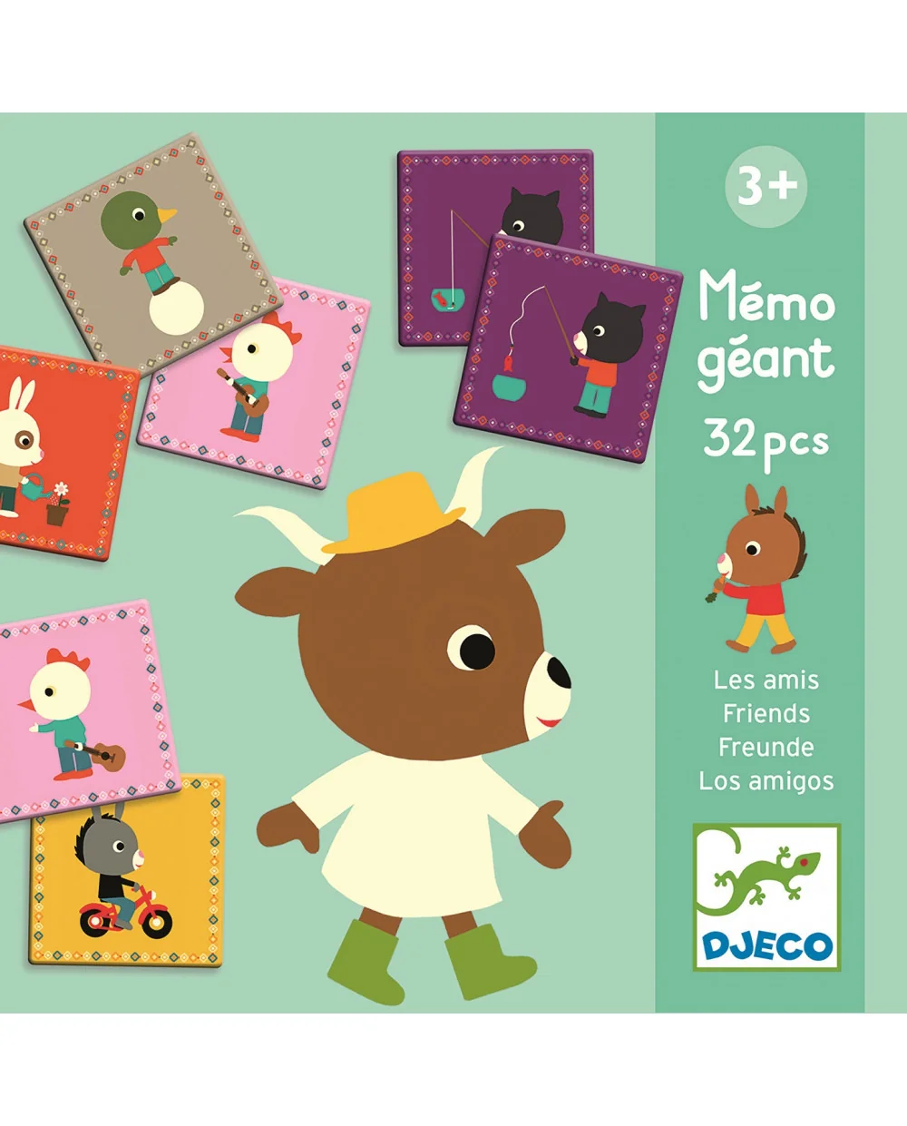 Djeco Pexeso Kamarádi v akci