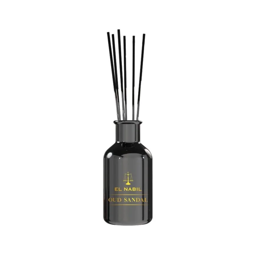 El Nabil Aroma difuzér s tyčinkami - Oriental Collection - OUD SANDAL -  125ml