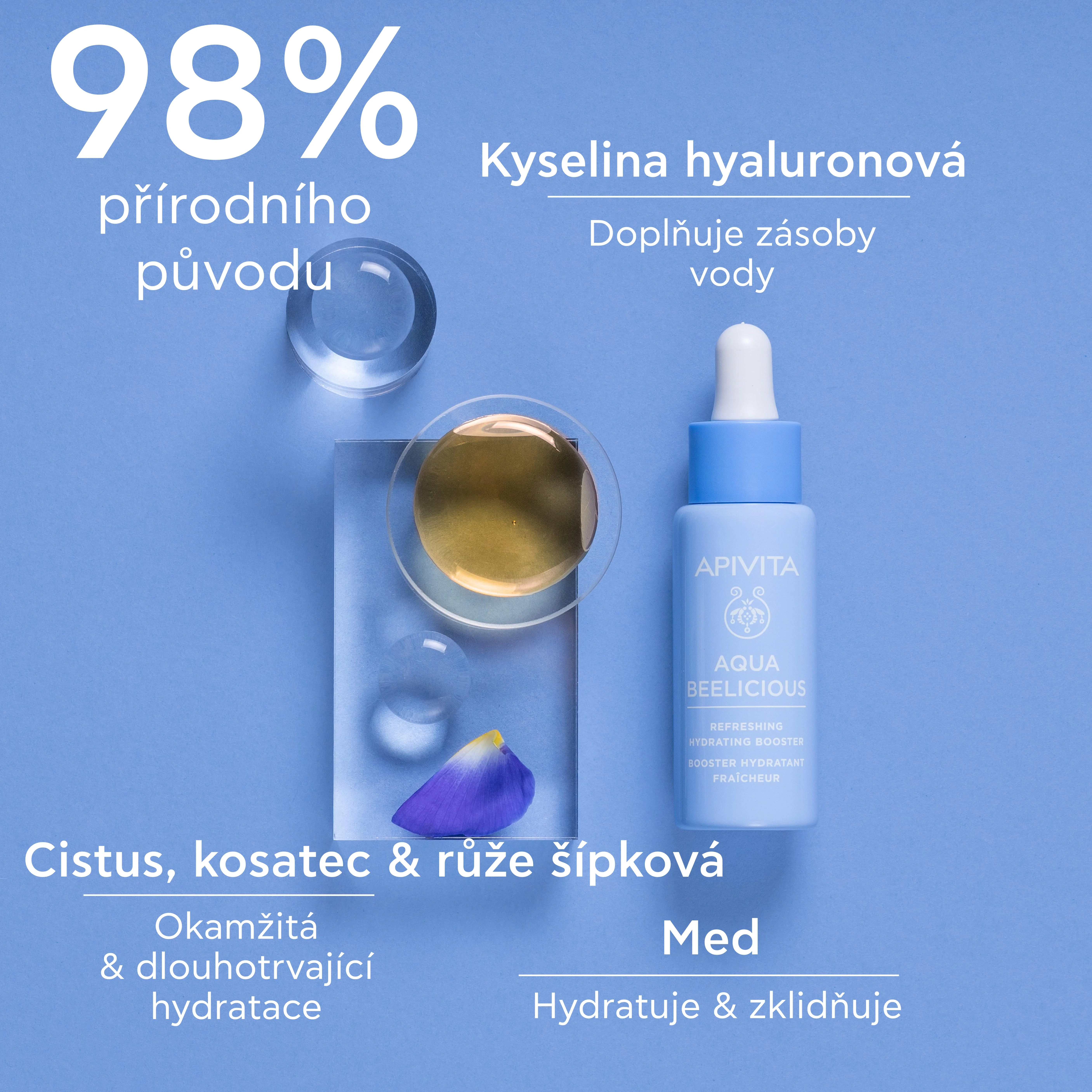 APIVITA Aqua Beelicious hydratační booster 30 ml