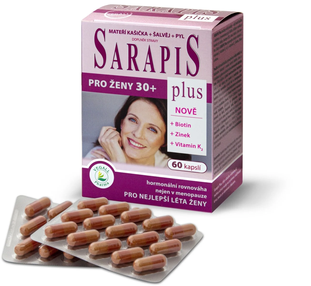 Sarapis Plus 60 kapslí