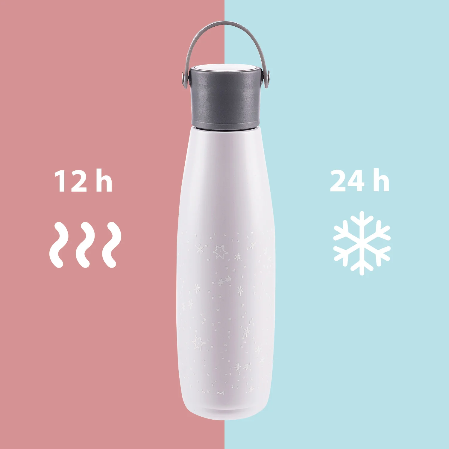 Zopa Termoska na tekutiny s držákem 480 ml, Stars 6
