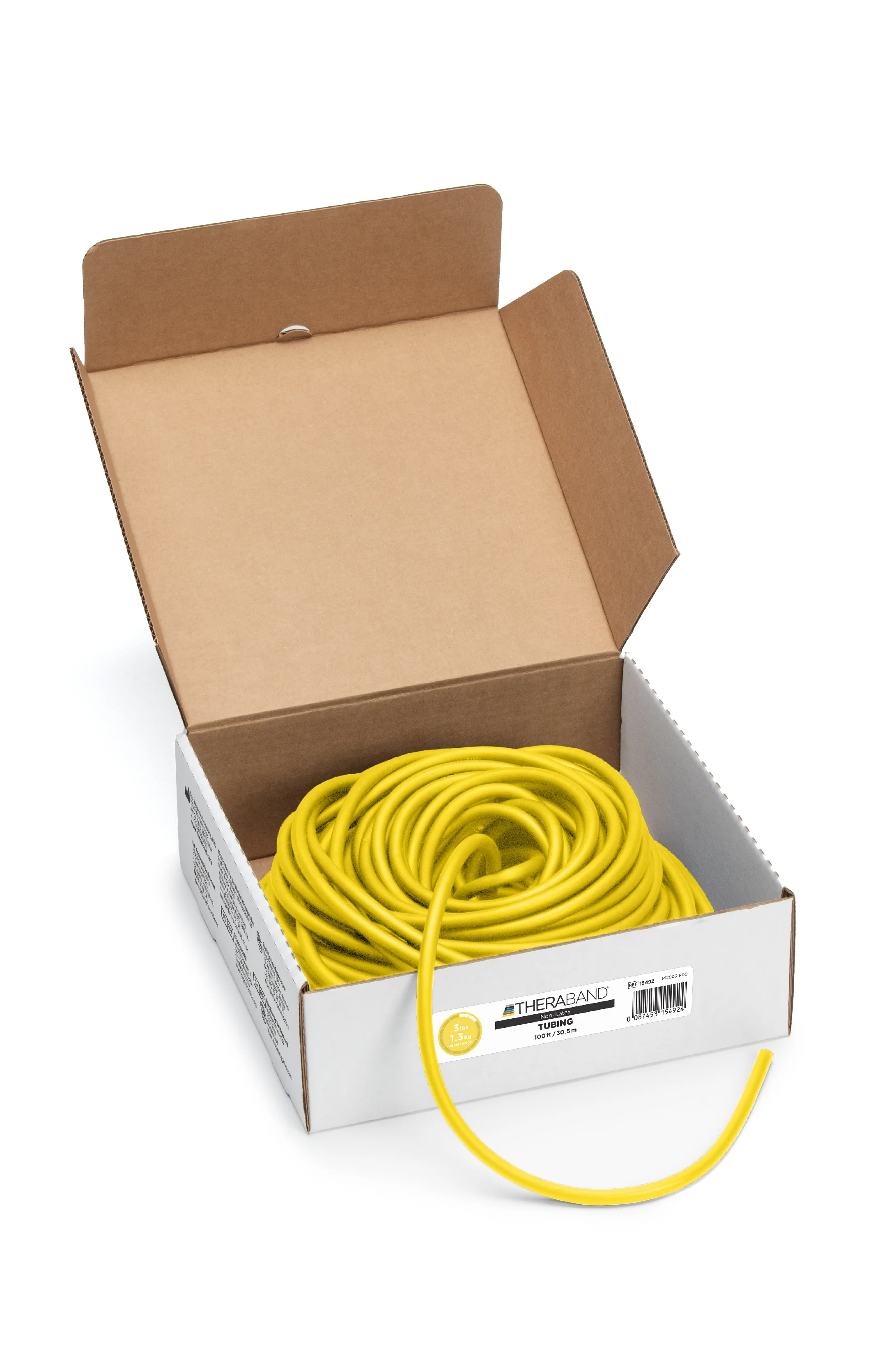 Thera-Band Tubing 7,5 m, žlutá, slabá