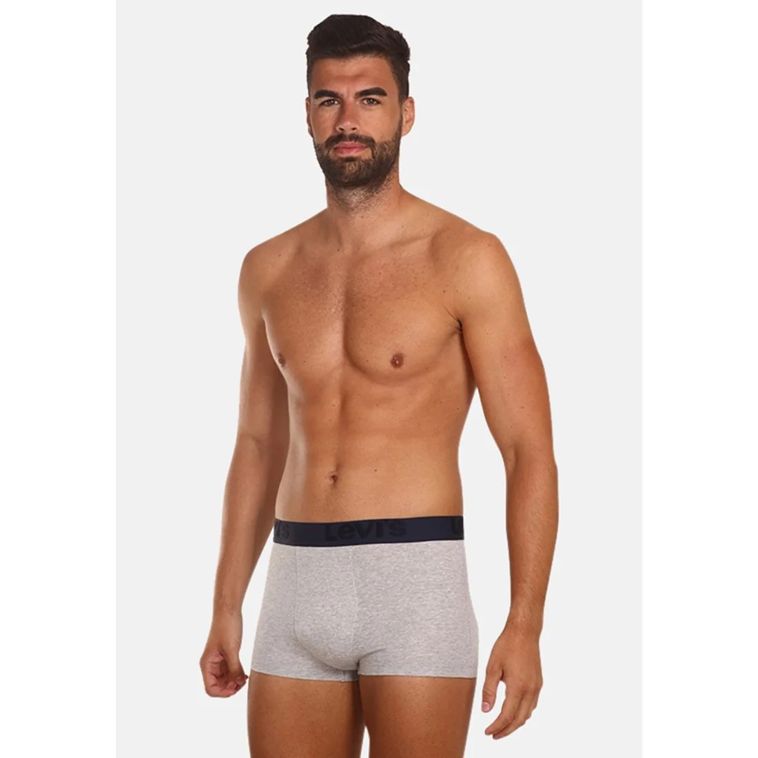 Levi's 3PACK pánské boxerky šedé (905042001 015) M