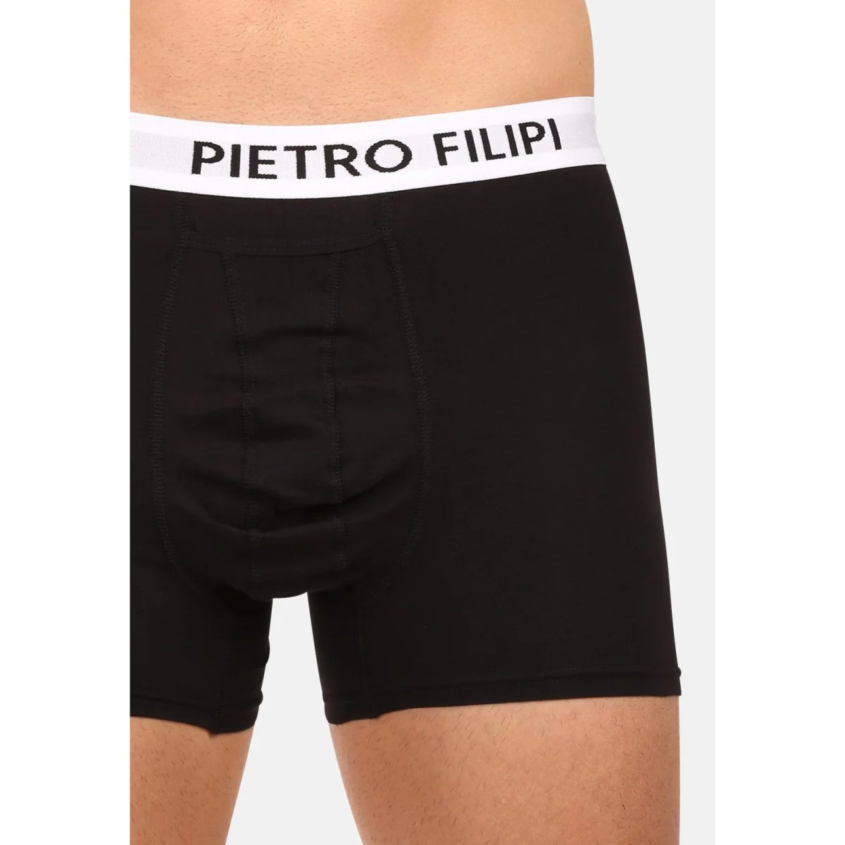 Pietro Filipi 2PACK pánské boxerky balls holder černé (2BCL003) M