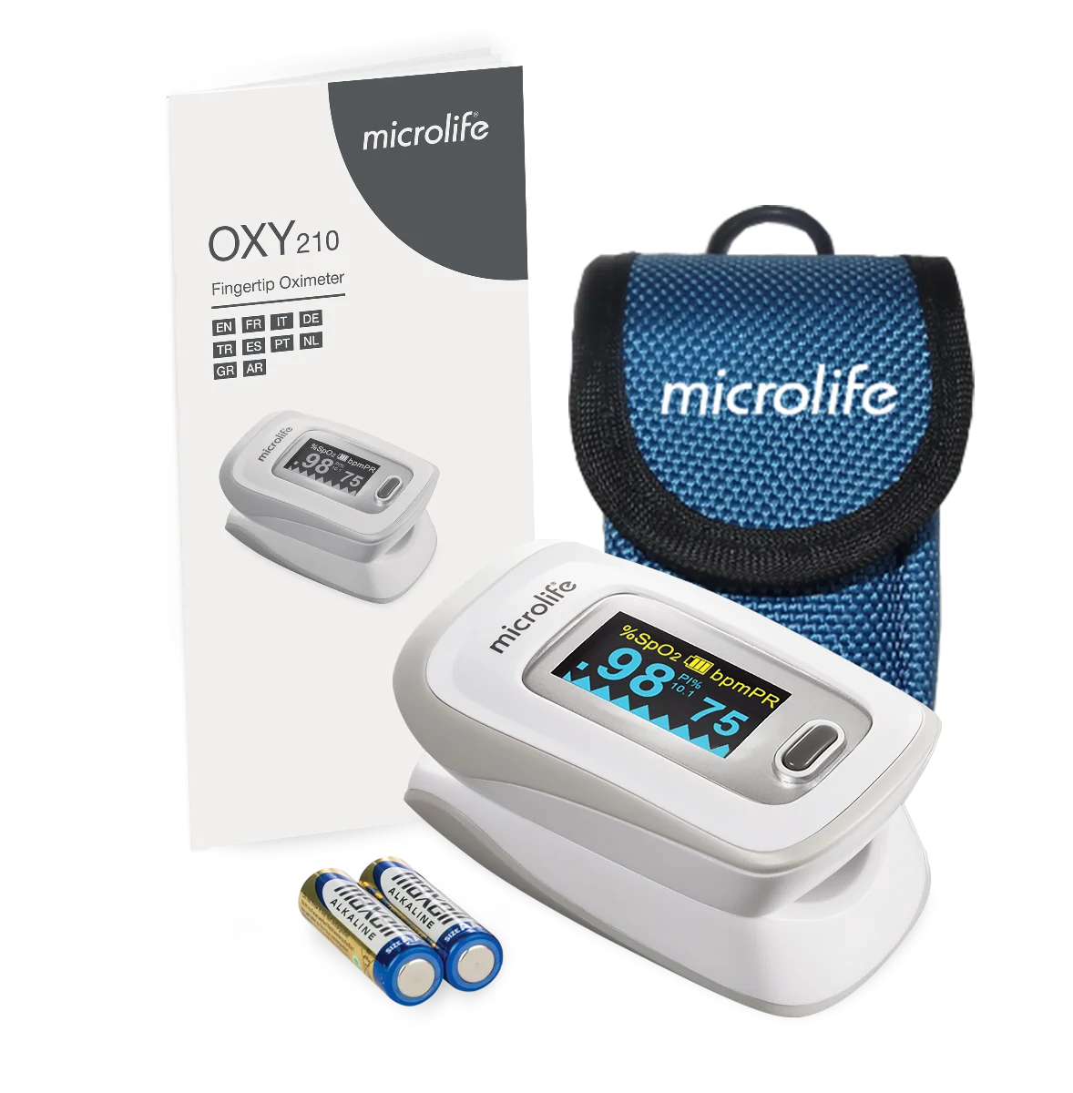 Microlife OXY 210 pulzní oxymetr na prst