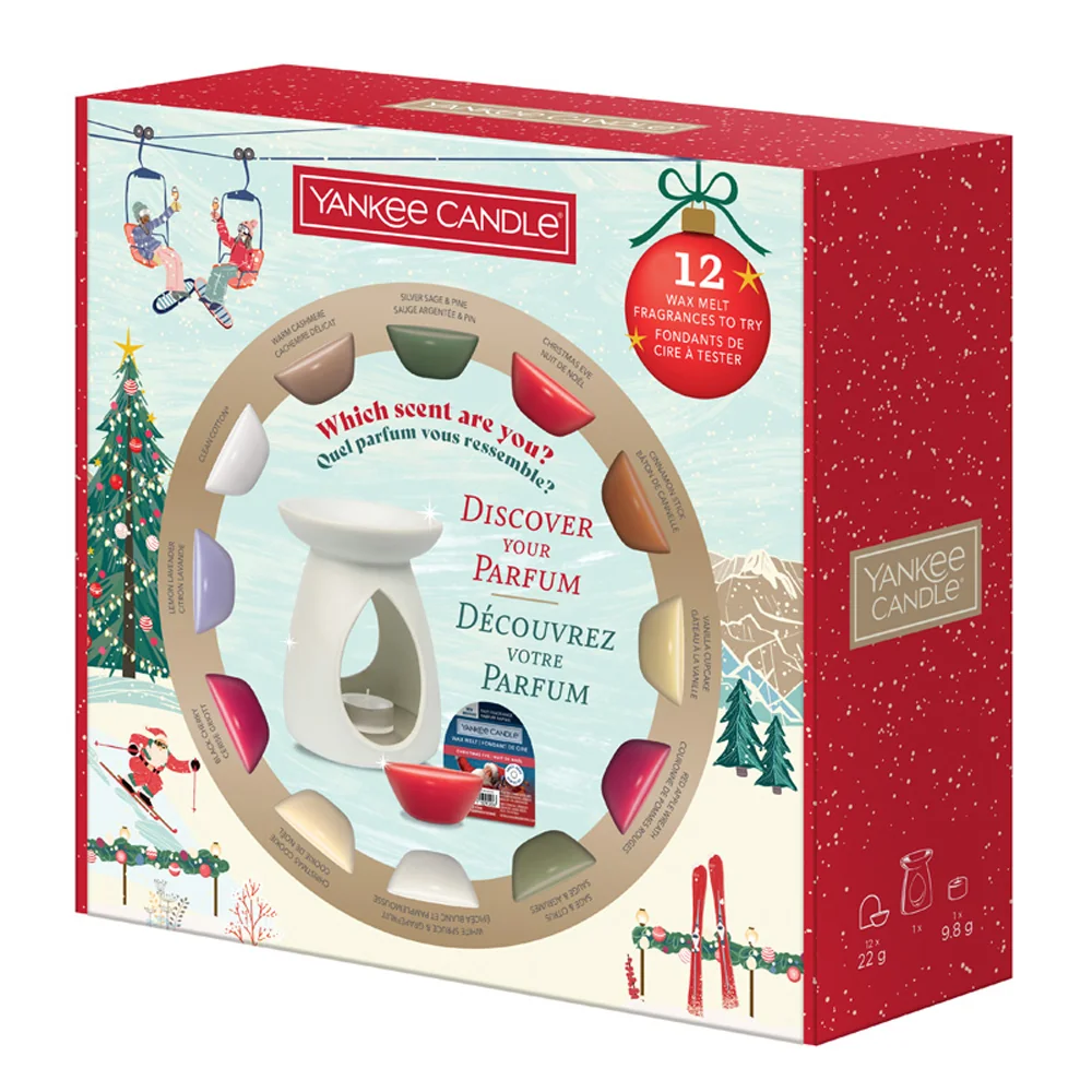 Yankee Candle Aromalampa a vonné vosky dárková sada