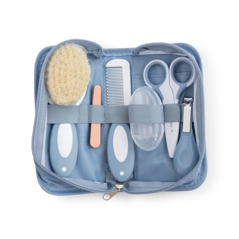 Saro Baby hygienický set v textilním pouzdře Blue