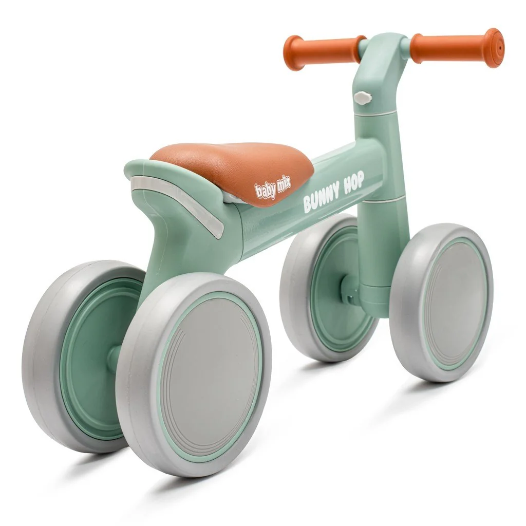 Baby Mix Dětské odrážedlo  Bunny Hop Ultralight zelené