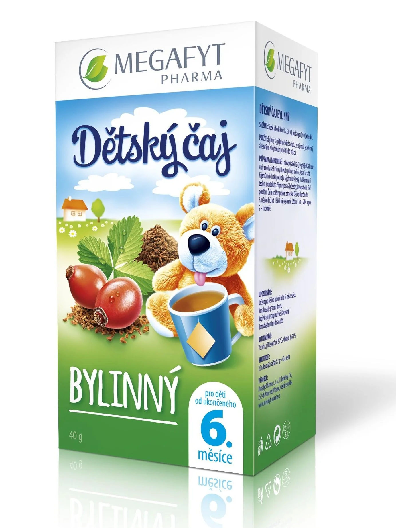 Megafyt Dětský čaj bylinný 20x2g