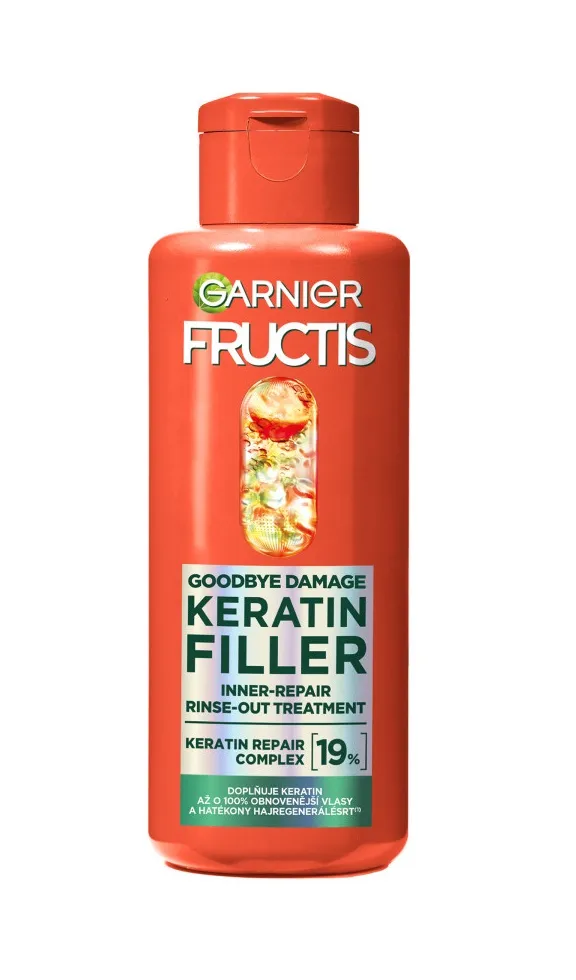 Garnier Fructis Goodbye Damage Keratin Filler posilující oplachová péče 200 ml
