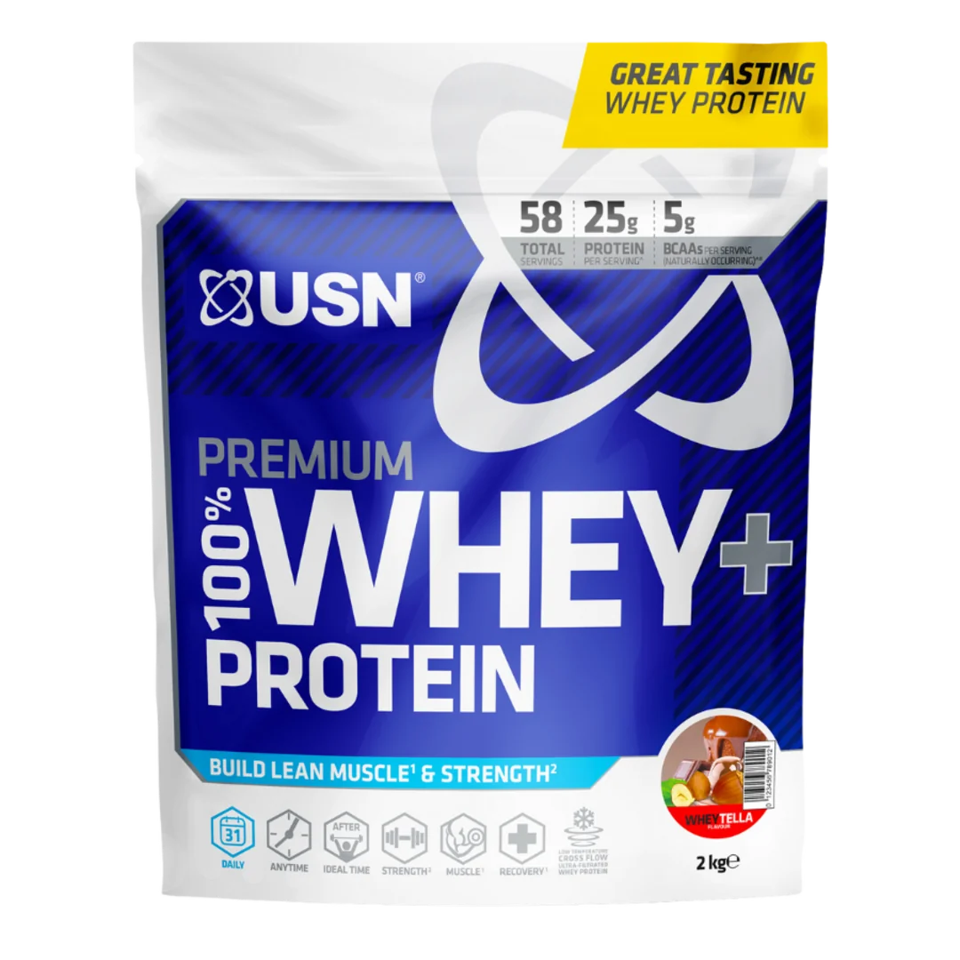 USN 100% Premium Whey Bag 2000g - čokoláda
