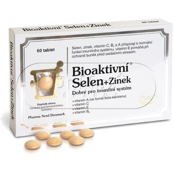 Bioaktivní Selen+Zinek 60 tablet 