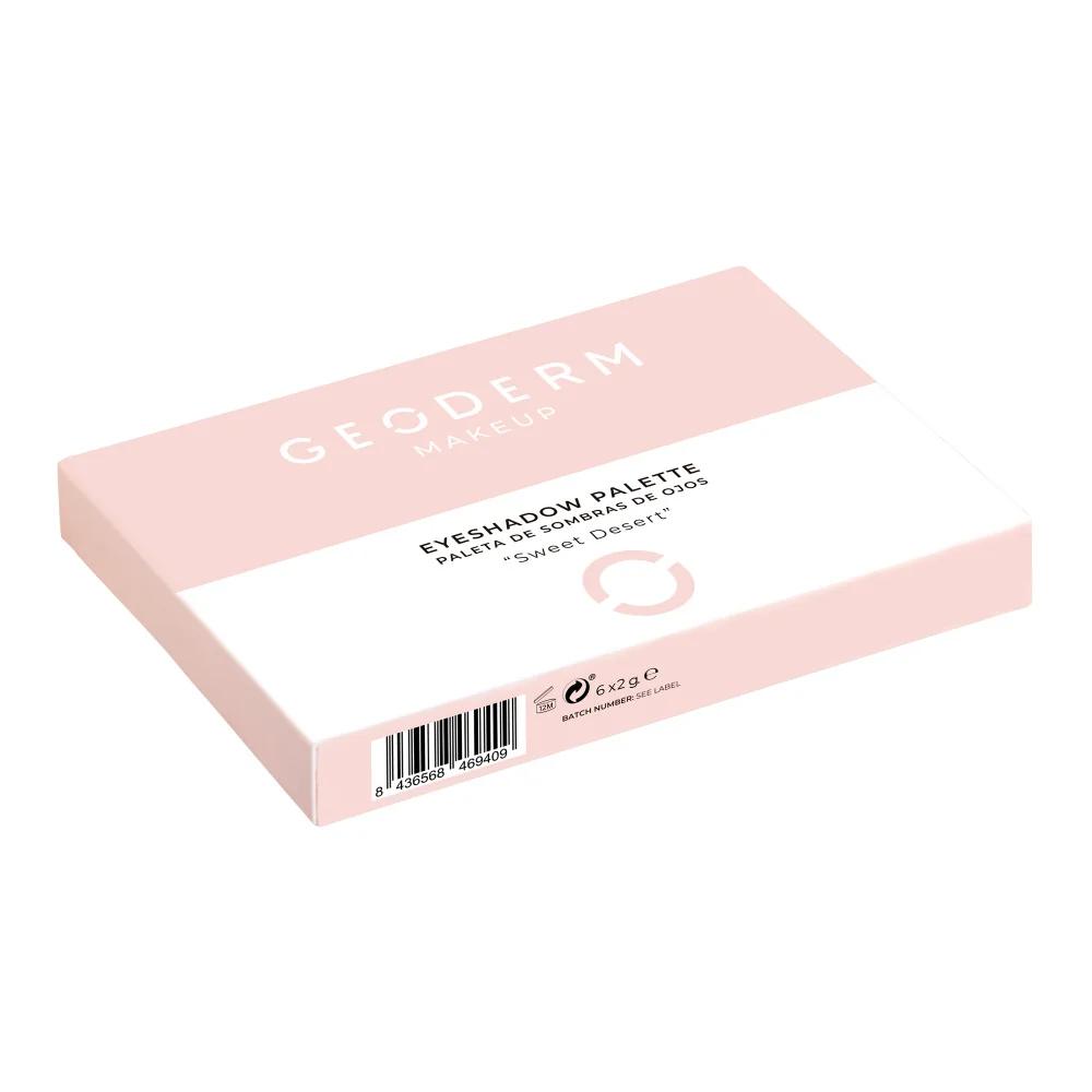 GEODERM Paleta očních stínů Sweet Dessert přírodní 12 g