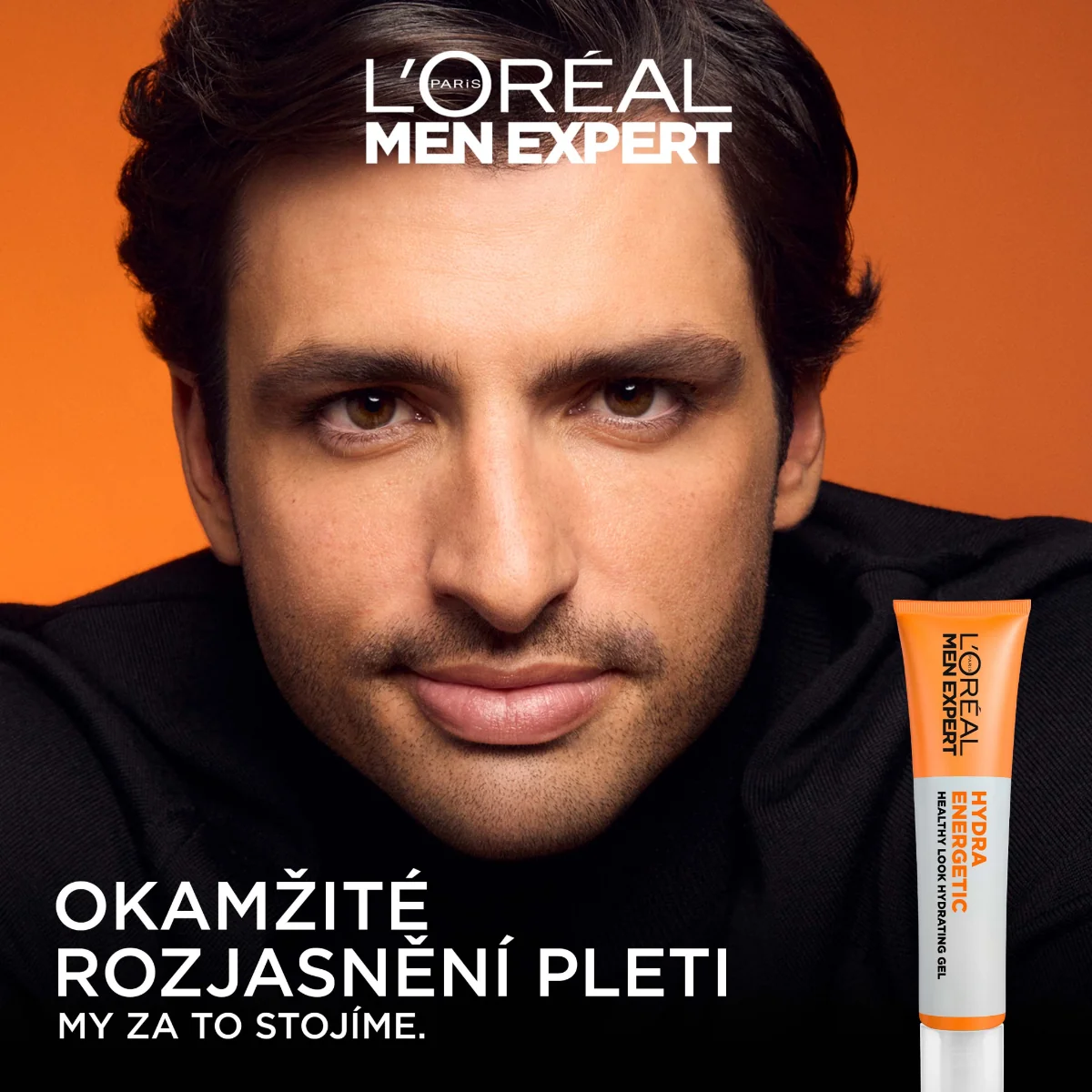 Loréal Paris Men Expert Hydra Energetic hydratační gel pro rozjasnění pleti 40 ml