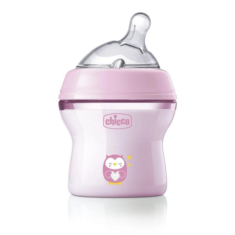 Chicco Láhev kojenecká Natural Feeling 150 ml dívka 0m+