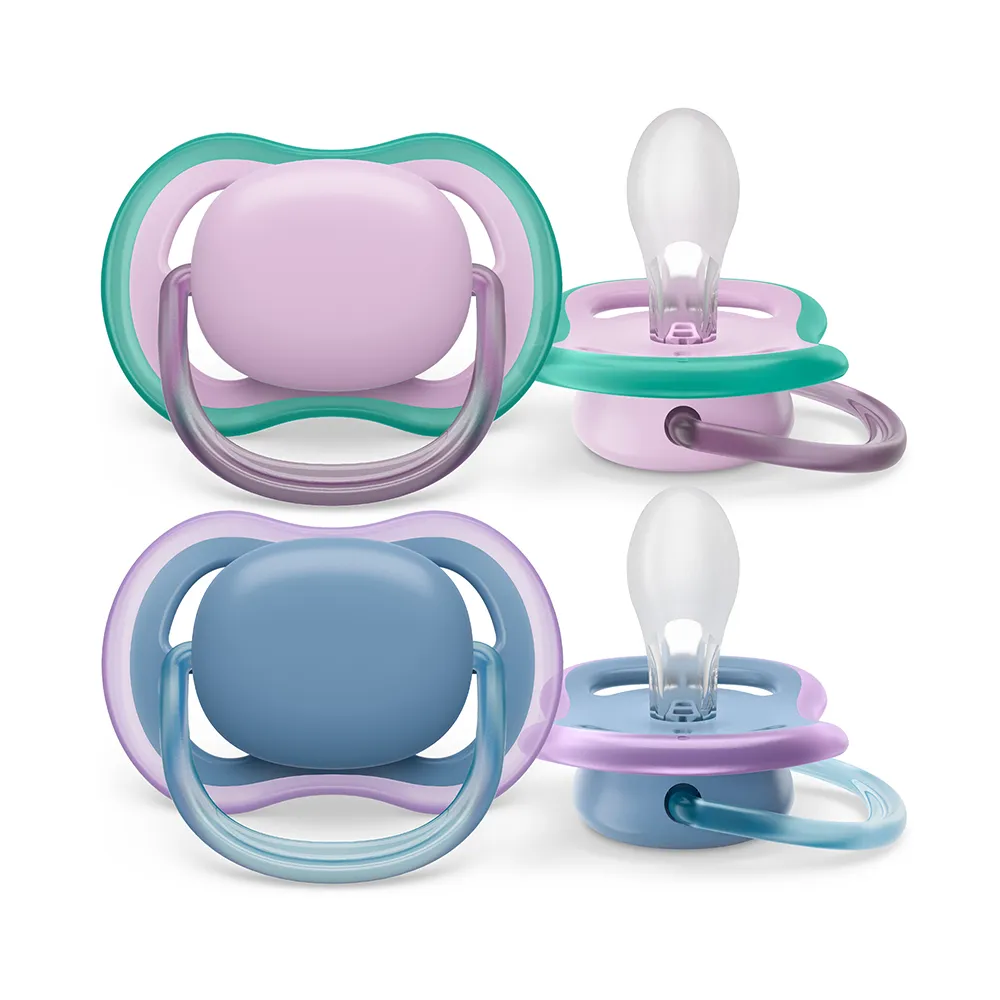 Philips Avent Šidítko Ultra air 6–18m dívka 2 ks