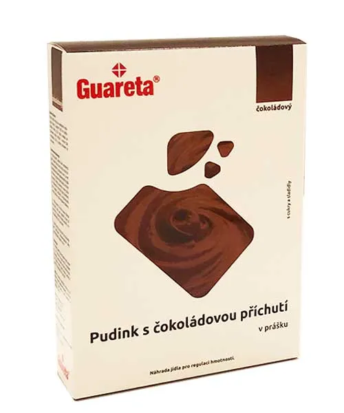Guareta Pudink s čokoládovou příchutí v prášku 3x35 g