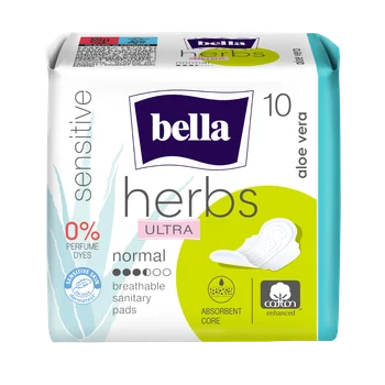Bella Herbs Aloe Vera Normal hygienické vložky 10 ks