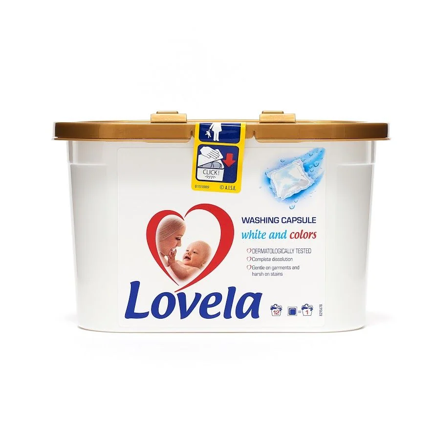 Lovela Gelové kapsle na praní 12 ks