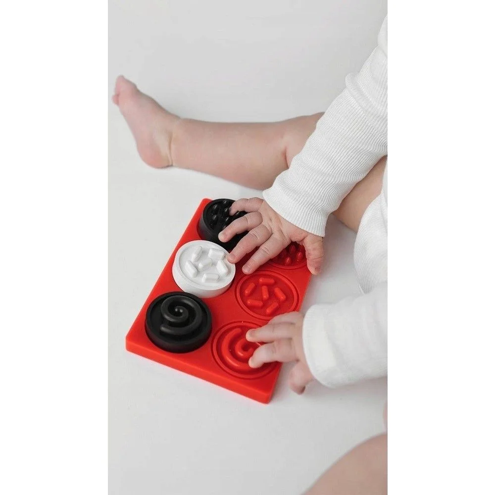 Hencz Toys Puzzle senzorická kolečka, kontrastní 