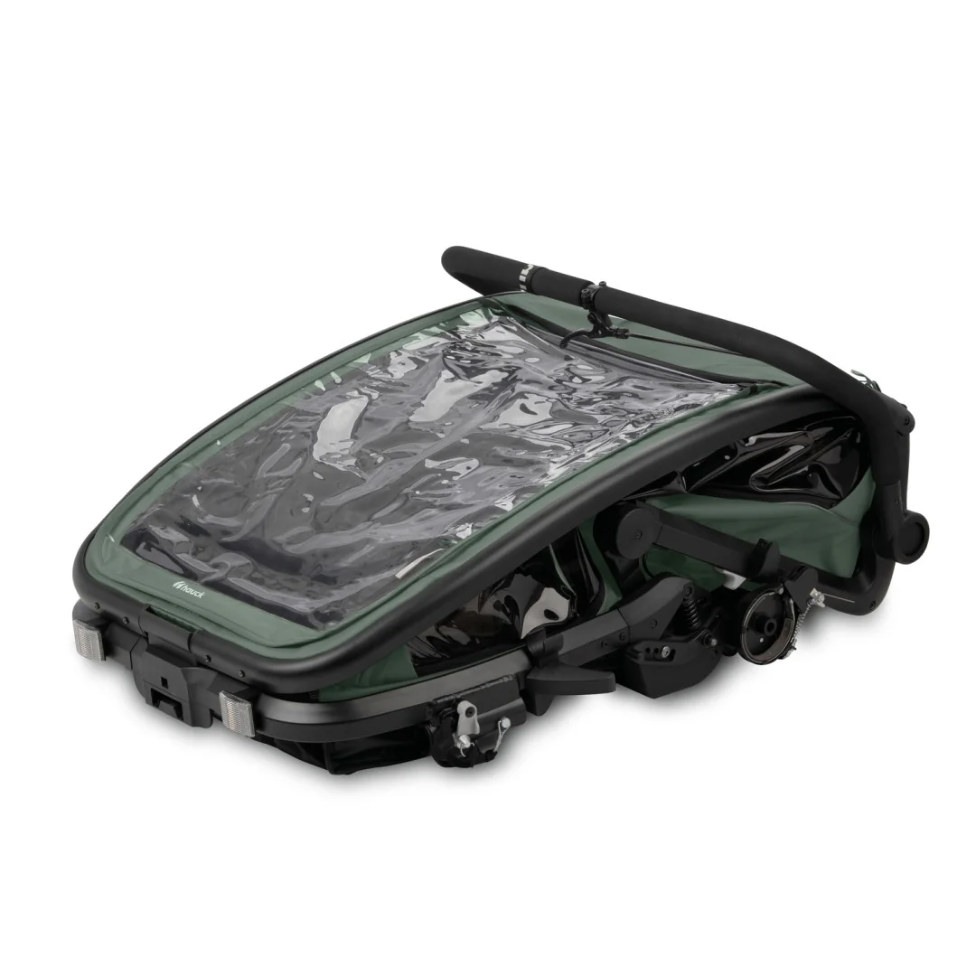 Hauck Bike N Walk Duo cyklovozík 3v1 dark green