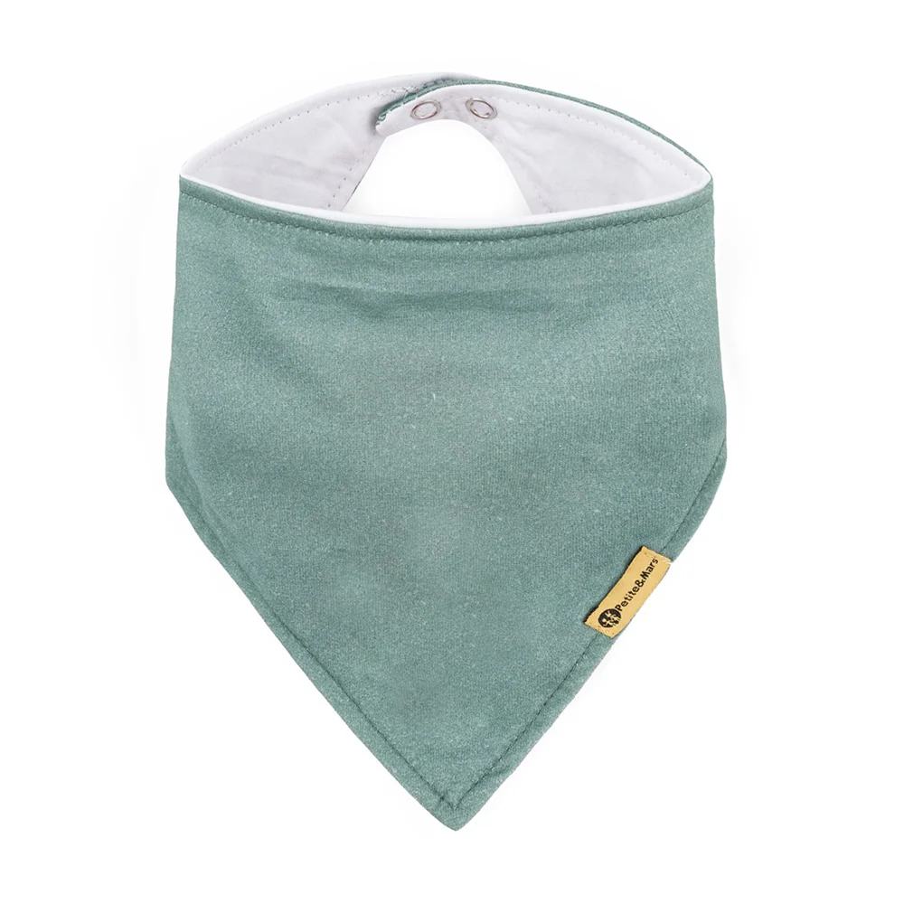 Petite&Mars Bryndák Luke Beige Kiwis&Misty Green 2 ks