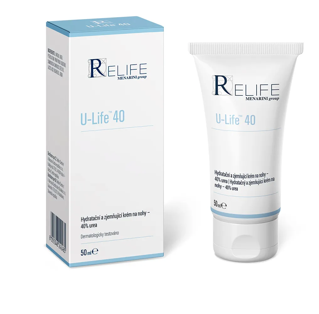 Relife U-Life 40 krém na nohy 40% urea 50 ml