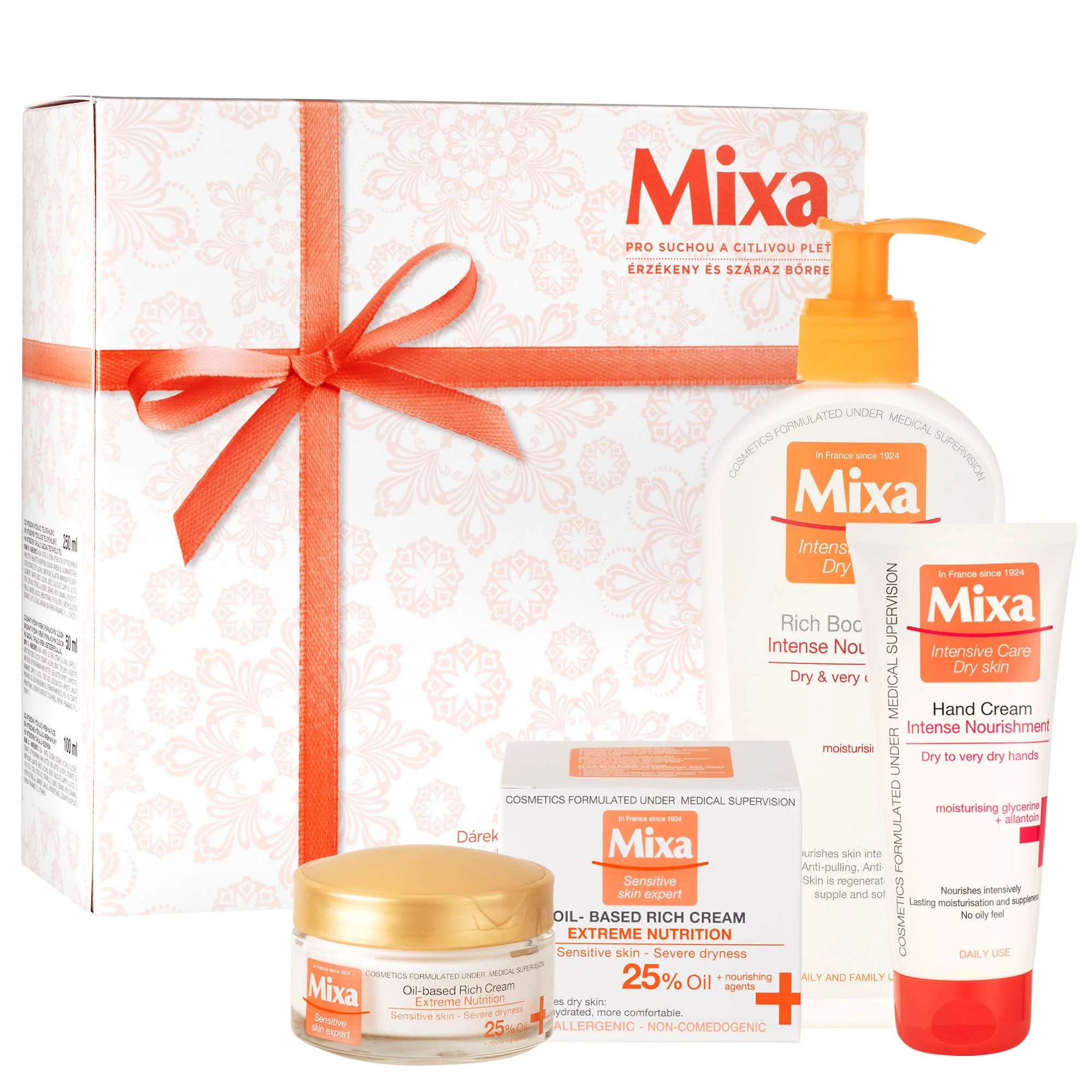 Mixa Vánoční balíček Nourishing pro citlivou pleť