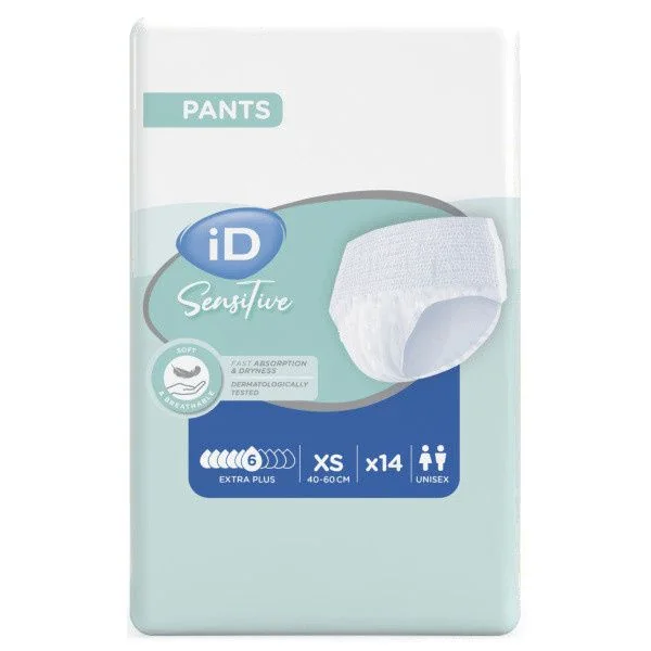 iD Pants Sensitive X-Small Extra Plus 14 ks