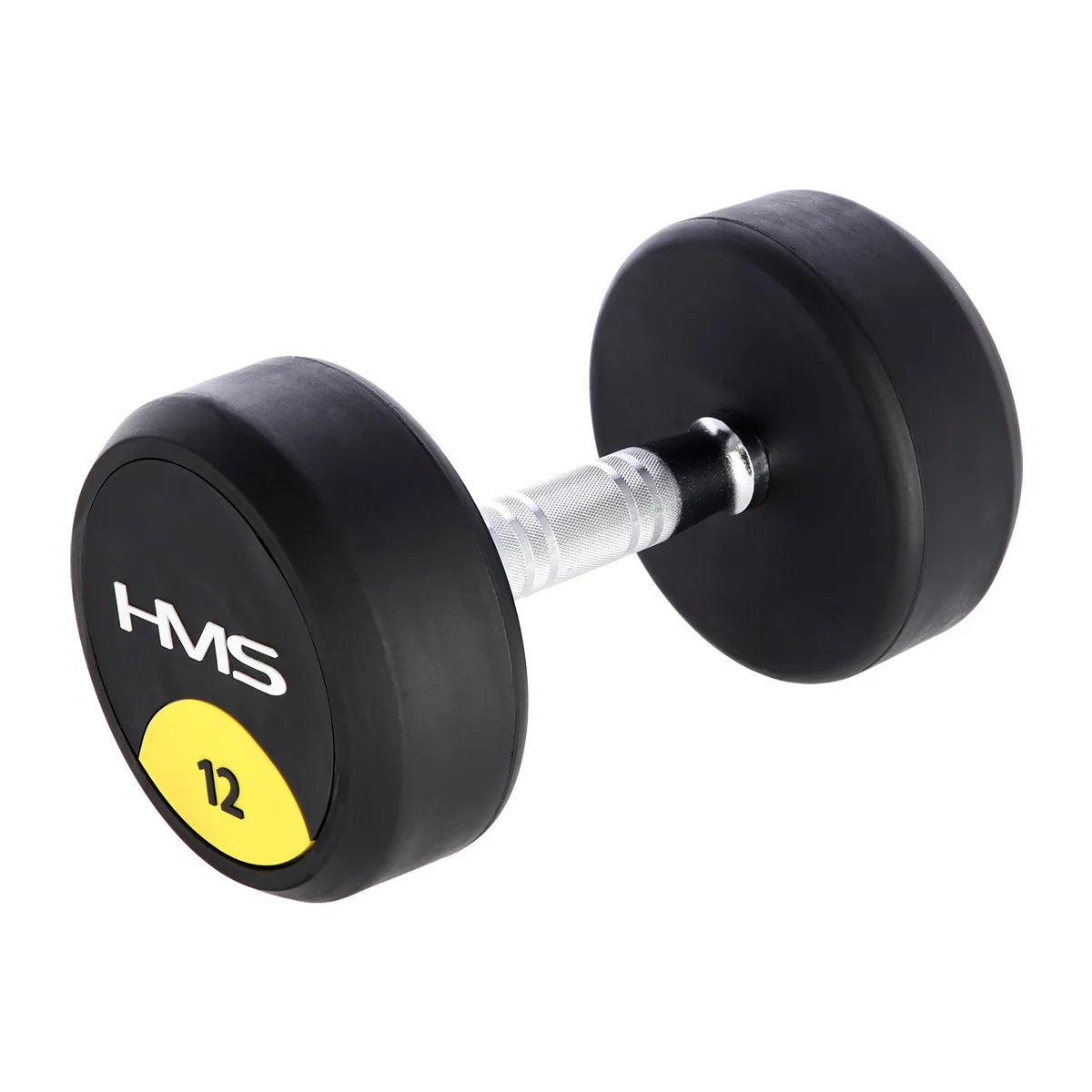 HMS Pogumovaná jednoruční činka HG Pro 12 kg