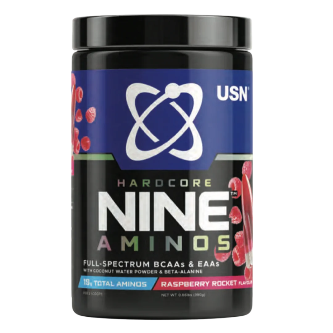 USN HardCore Nine Aminos 390g - ovocná směs