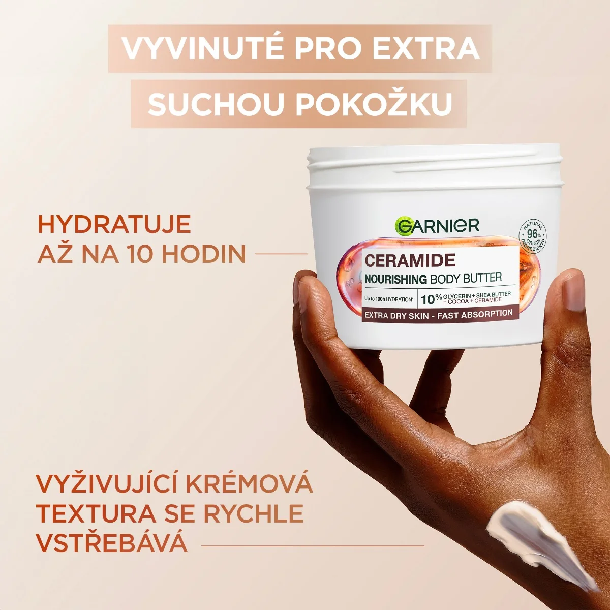 Garnier Ceramide vyživující tělové máslo 380 ml