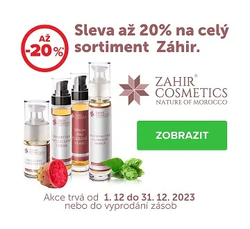 Záhir 20% sleva (duben 2024)