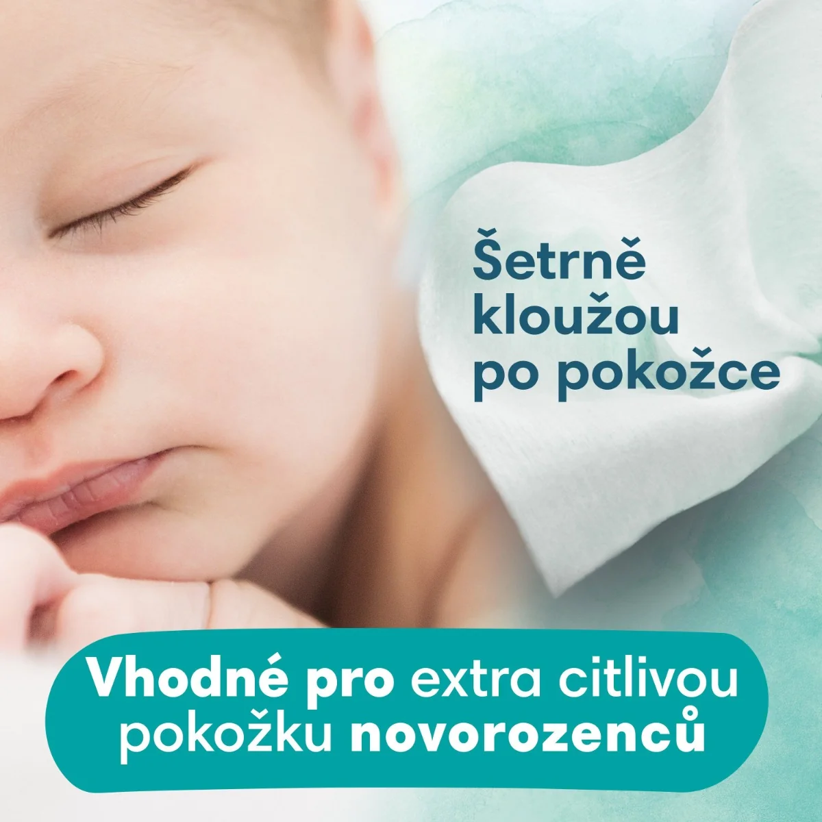 Pampers Harmonie New Baby vlhčené ubrousky 4x46 ks