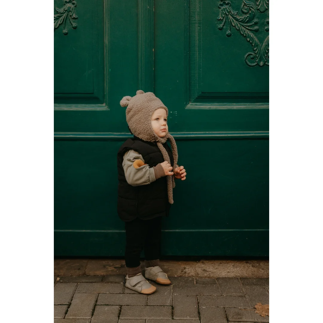 T-tomi Cap TEDDY Grey (6-9 měsíců)