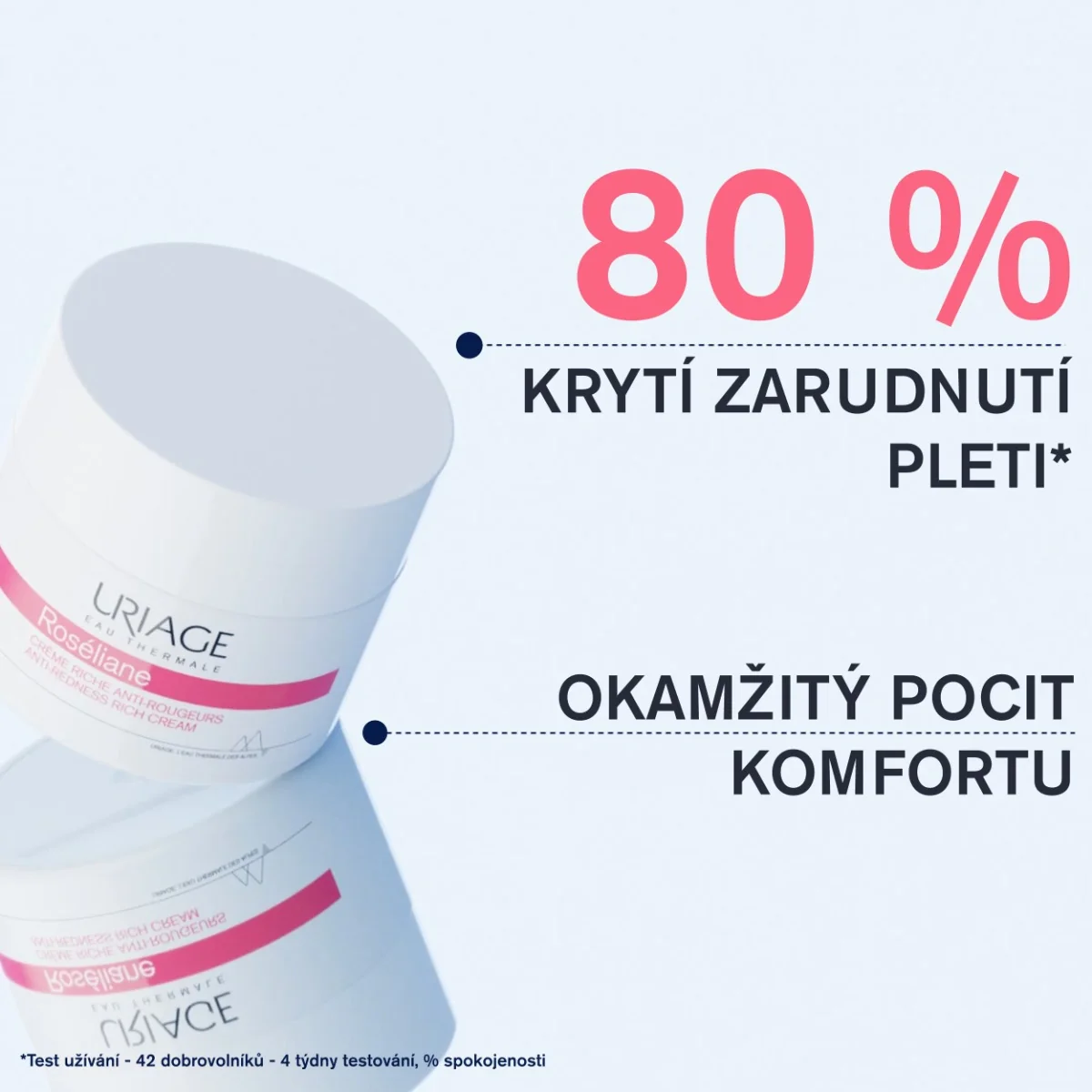 Uriage Roséliane Výživný krém pro citlivou pleť se sklonem k zčervenání 50 ml